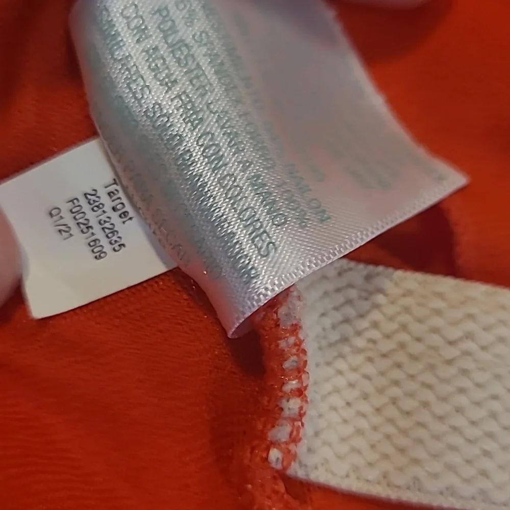 EUC KONA SOL Bright Orange 1 Piece Plunge Adjustable Strap Bathing Suit - Picture 5 of 12